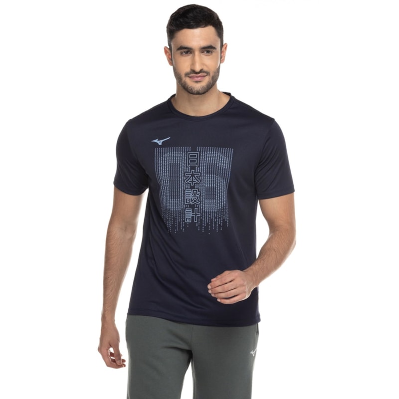 Camiseta Mizuno Energy Stamp Masculina