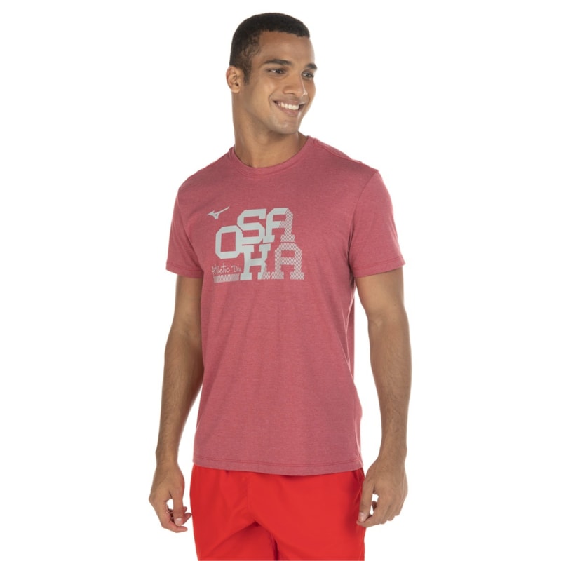 Camiseta Mizuno Printed Masculina Camiseta Mizuno Printed Masculina