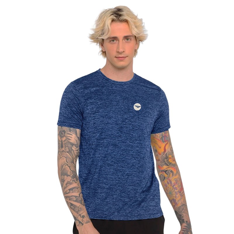 Kit 2 Camiseta Academia Masculina Dry Camisa Musculação Top  Gênero:Masculino;Cor:Azul;Tamanho:P