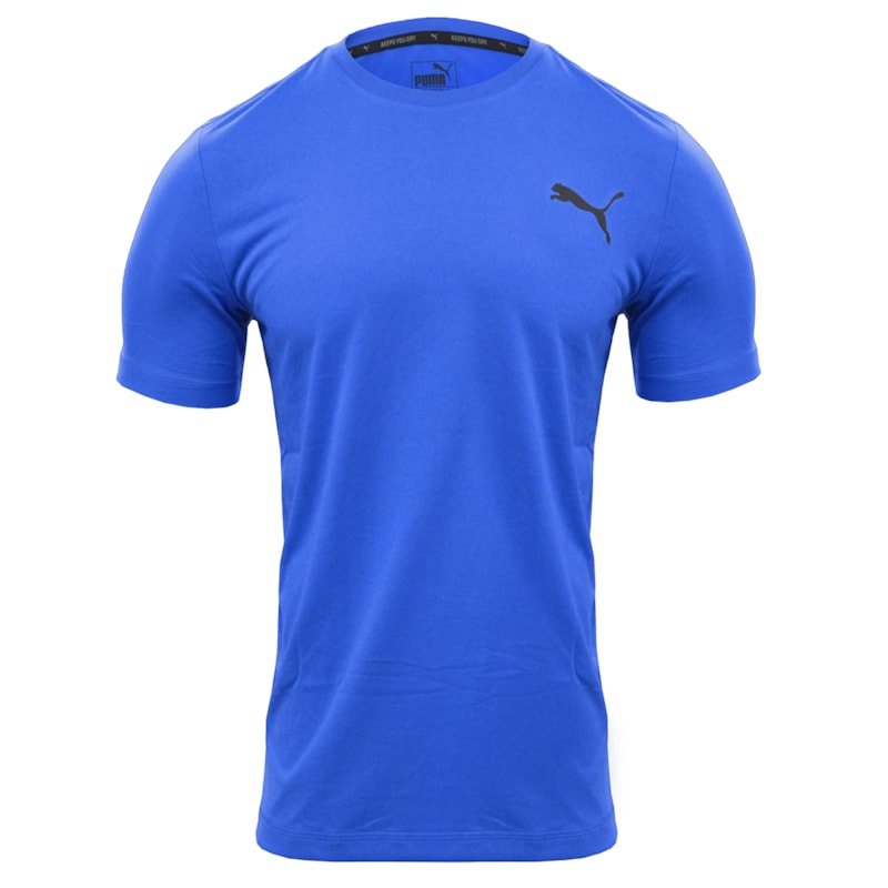 Camiseta Puma Active Tee Masculina - Azul Royal Camiseta Puma Active Tee Masculina - Azul Royal