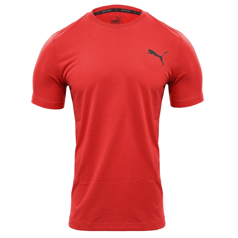 Camiseta Puma Active Tee Masculina - Vermelho Camiseta Puma Active Tee Masculina - Vermelho