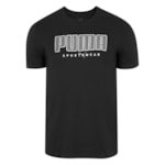 Camiseta Puma Athletics Tee Masculina - Preto