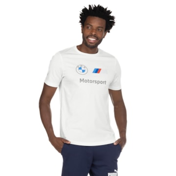 Camiseta Puma BMW MMS Logo Masculina