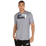 Camiseta Puma Box Graphic Masculina