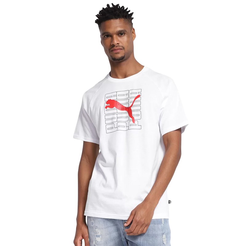 Camiseta Puma Dimensional Graphic Masculina