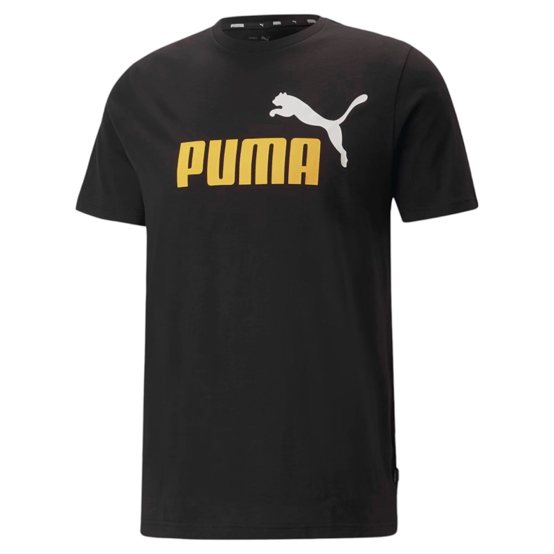 Camiseta Puma Essentials+ 2 Col Logo Masculina