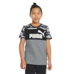 Camiseta Puma Essentials+ Camo Infantil