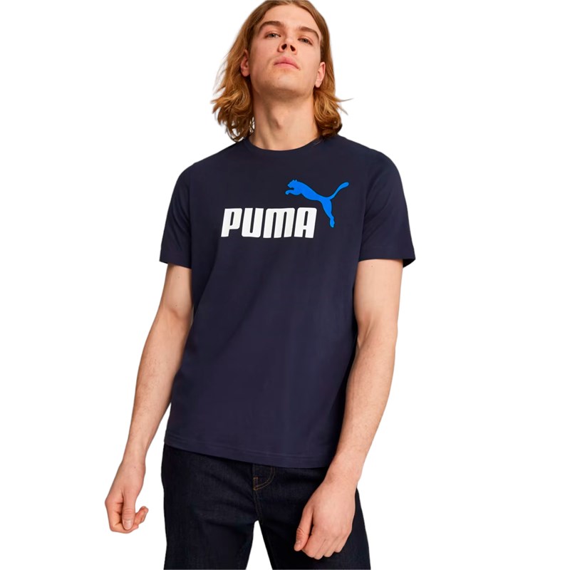Camiseta Puma Essentials Colour Logo Masculina