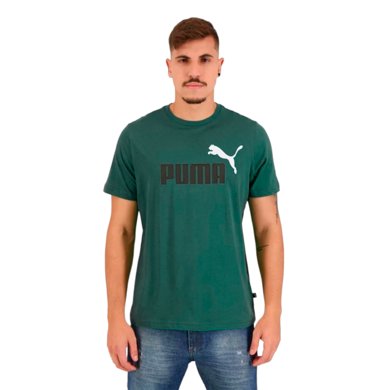 Camiseta Puma Essentials Colour Logo Masculina