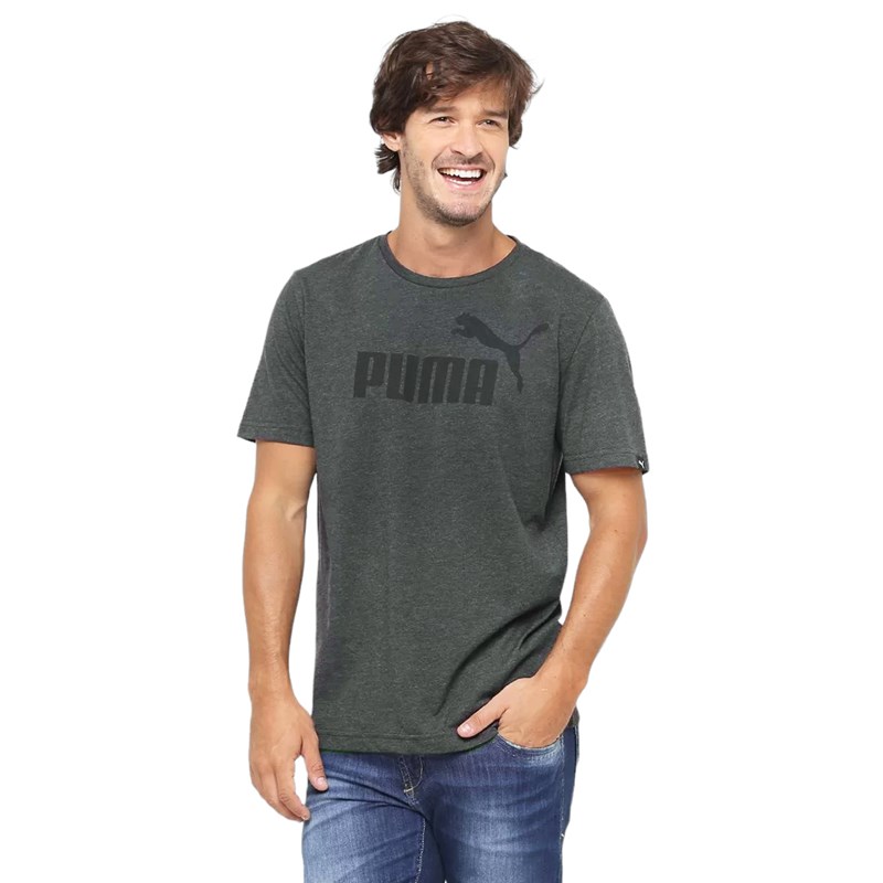 Camiseta Puma Essentials Heather Masculina