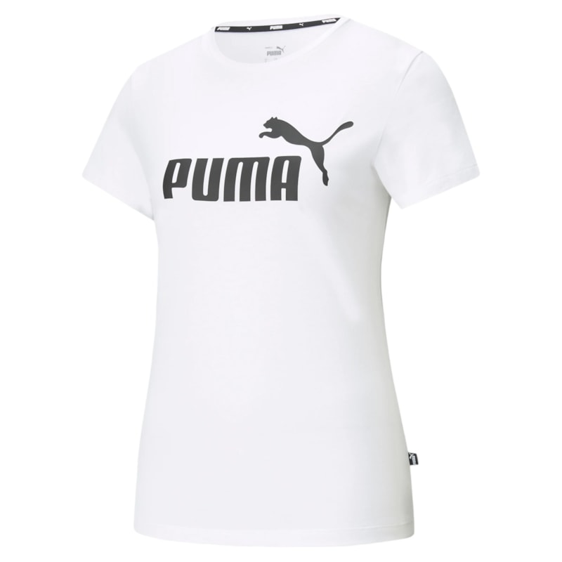 Camiseta Puma Essentials Logo Feminina