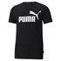 Camiseta Puma Essentials Logo Juvenil - Preto