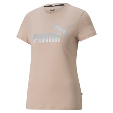Camiseta Puma Essentials Metalic Logo Feminina