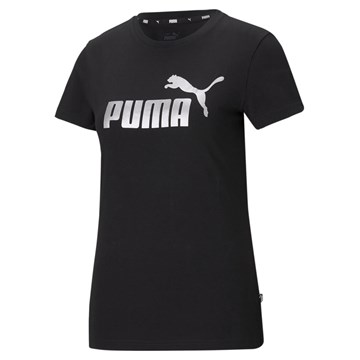 Camiseta Puma Essentials+ Metallic Logo Feminina