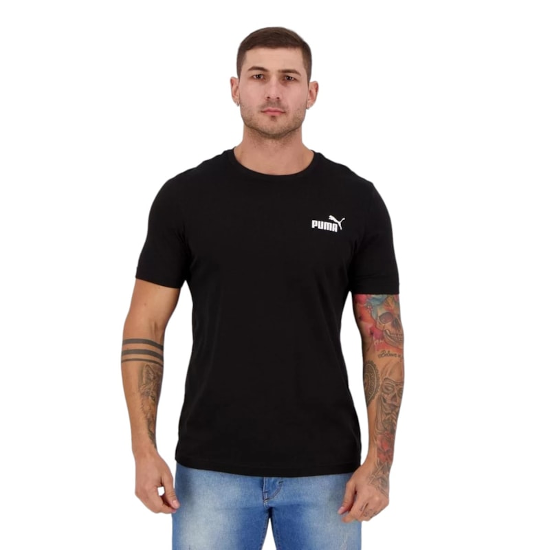 Camiseta Puma Essentials Small Logo Masculina