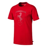 Camiseta Puma Ferrari Big Shield Masculina - Vermelho