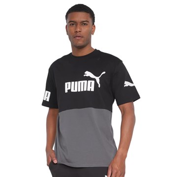 Camiseta Puma Power Colorblock Masculina