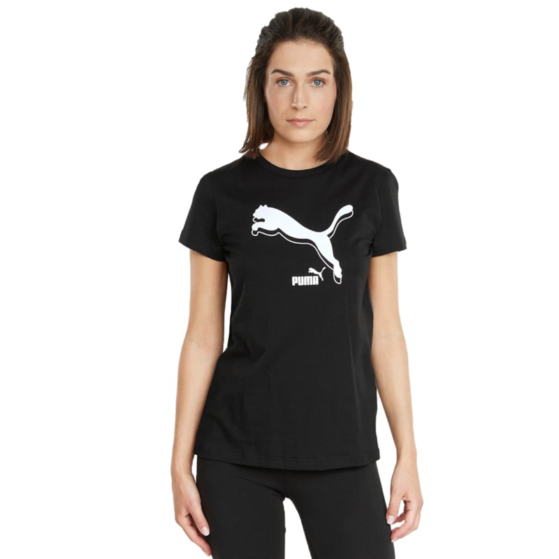 Camiseta Puma Power Logo Feminina