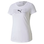 Camiseta Puma Rebel Graphic Tee Feminina - Branco