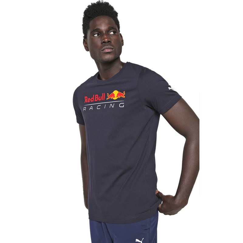 Camiseta Puma Red Bull Racing Logo Masculina
