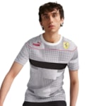 Camiseta Puma Scuderia Ferrari Race Camo SDS Masculina