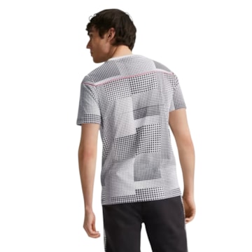 Camiseta Puma Scuderia Ferrari Race Camo SDS Masculina