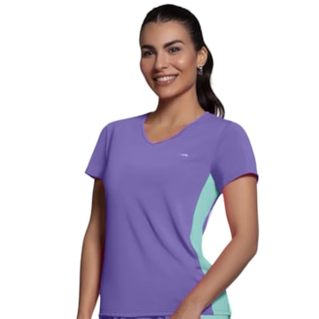 Camiseta Selene Com Recorte Lateral Feminina