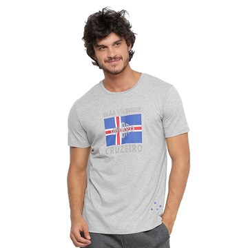 Camiseta Umbro Cruzeiro Blar Vikingur Masculina
