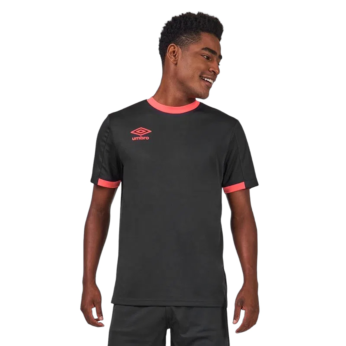 フラメンゴ UMBRO シャツ Gサイズ 赤黒 Camiseta Umbro Drop Masculina