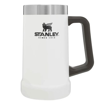 Caneca Térmica de Cerveja Stanley Beer Stein 710ml - Branco