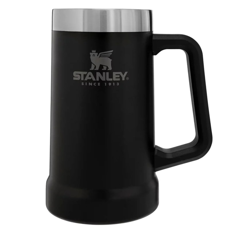 Caneca Térmica de Cerveja Stanley Beer Stein 710ml - Preto Caneca Térmica de Cerveja Stanley Beer Stein 710ml - Preto