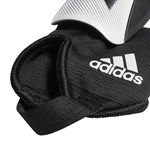 Caneleira Adidas Tiro Match com Tornozeleira  Infantil - Preto e Branco