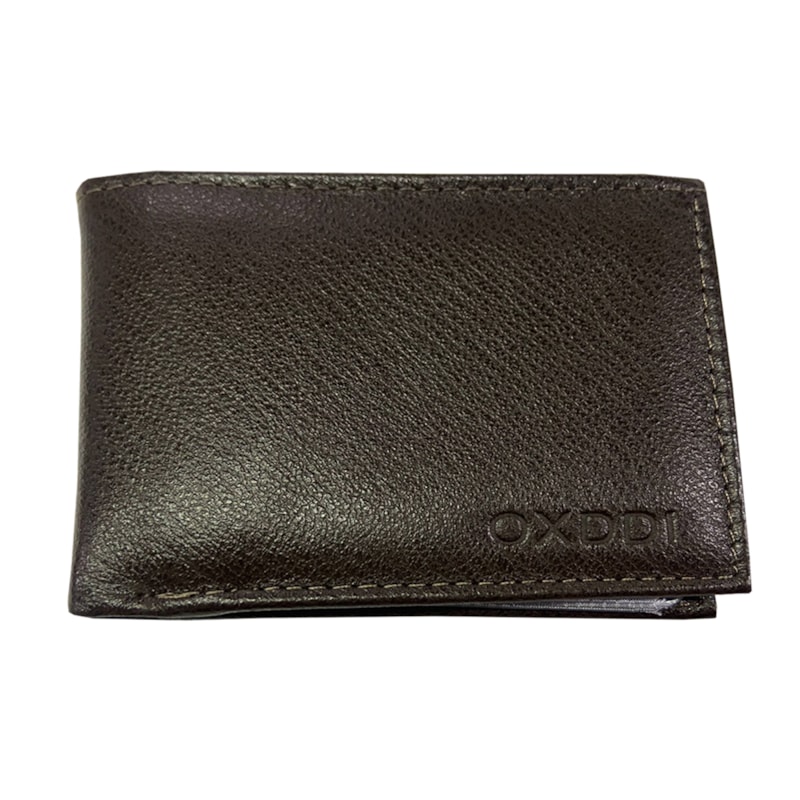 Carteira Oxddi Couro Masculina