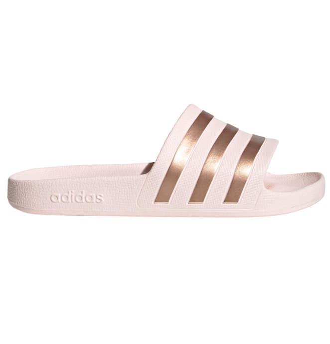 chinelo adidas feminino dourado