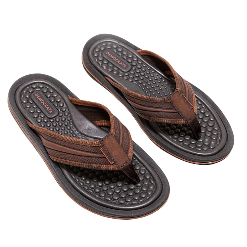 Chinelo Democrata Denim Groove Masculino Chinelo Democrata Denim Groove Masculino