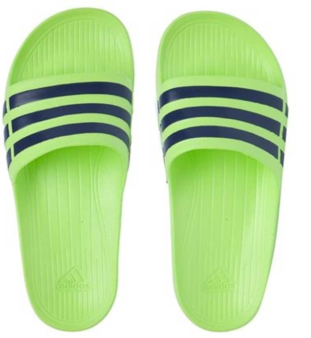 Chinelo adidas sale duramo verde