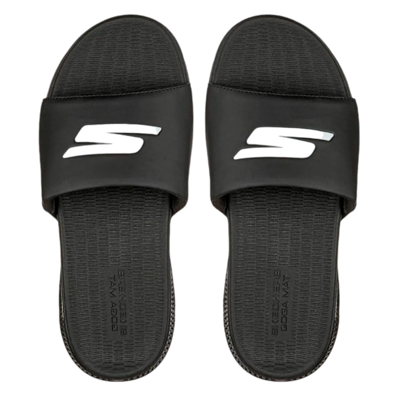 Chinelo Skechers Slide Go Consistent Masculino