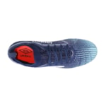 Chuteira Campo Umbro Soul II Knit - Marinho e Azul