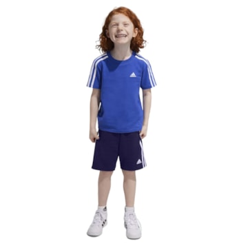 Conjunto Adidas Camiseta + Short Essentials Infantil