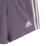 Conjunto Adidas Camiseta + Short Logo Linear Infantil