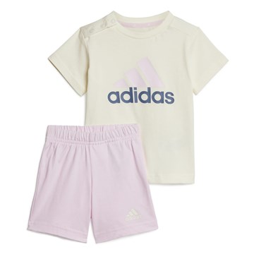 Conjunto Adidas Essentials Logo Camiseta + Short Infantil