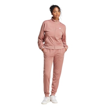 Conjunto Adidas Jaqueta + Calça Essentials Feel Cozy Feminino