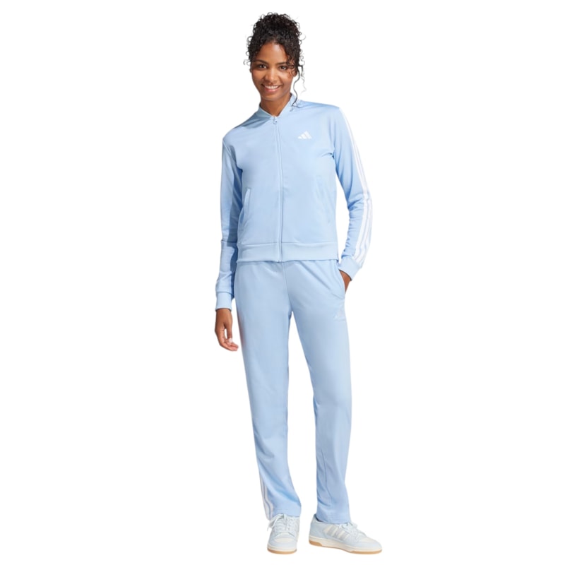 Conjunto Adidas Jaqueta + Calça Essentials Feel Cozy Feminino