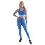 Conjunto Mizuno Top + Legging Streetwear Feminino