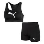 Conjunto Puma Top + Short Train Favorite Feminino