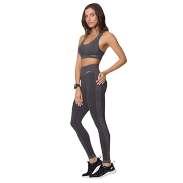 Conjunto Selene Top + Legging Sem Costura Sport Feminina