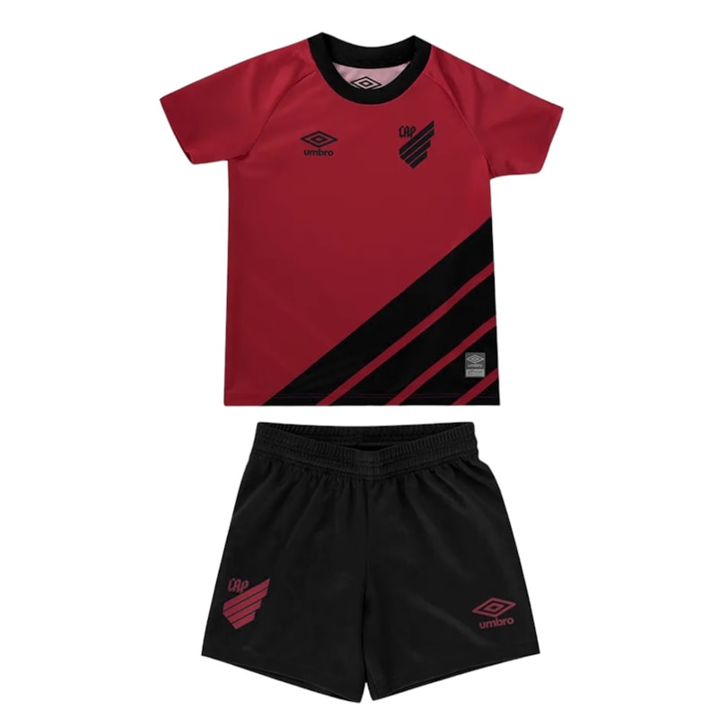 Conjunto Umbro Athletico Paranaense I 2023/24 Infantil