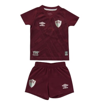 Conjunto Umbro Fluminense III 2022/23 Infantil