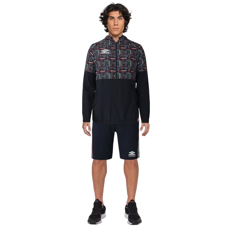 Conjunto Umbro X Panini Jaqueta + Bermuda Masculino