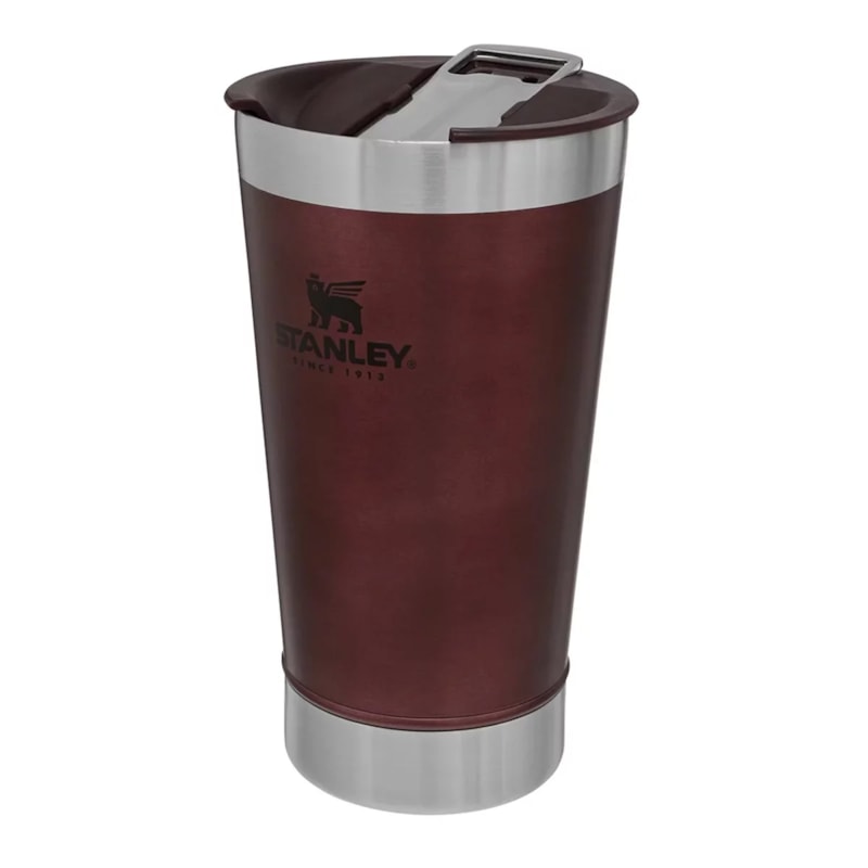 Copo Térmico Stanley Beer Pint Com Tampa 473ml Copo Térmico Stanley Beer Pint Com Tampa 473ml